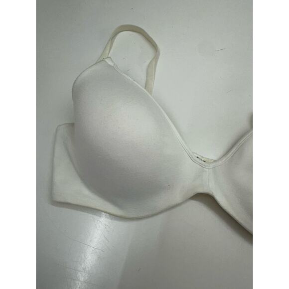 Hanes Womens Bra Size 36B White Padded Adjustable - Picture 2 of 6